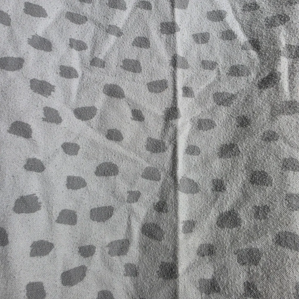 Pottery Barn Modern Baby Organic Cotton Fitted Crib Sheet Grey White Abstract